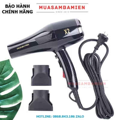 may say toc cao cap nong lanh chuan salon toc Aonikasi X2 2500W