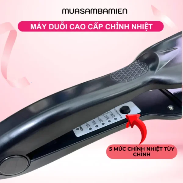 Máy duỗi tóc chỉnh nhiệt cao cấp hàn quốc Koremi 369 bản lớn - Hình ảnh 7
