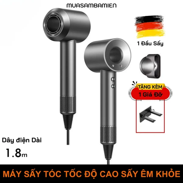 Máy sấy tóc, máy sấy tóc ion âm B35 - Ảnh 2