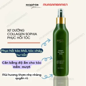 Xit duong toc COLLAGEN PHUC HOI TOC Collagen Hair Repair Water 3