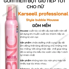 Gôm mềm Karsell tạo kiểu tóc giữ nếp tóc xoăn