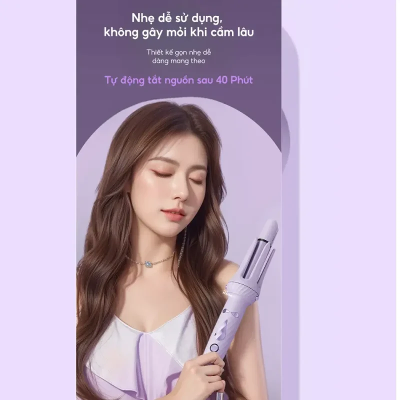 máy uốn tóc tự động máy uốn tóc tự động