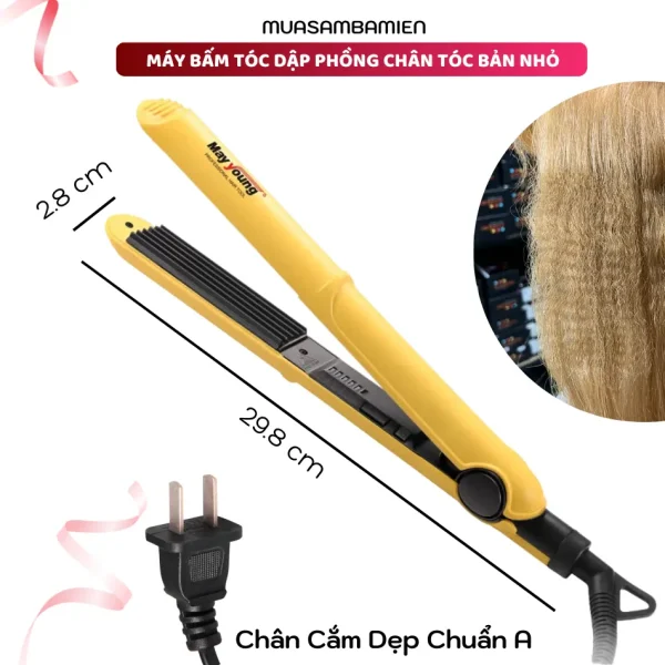 Máy Bấm Tóc Dập Phồng Chân Tóc B516 Cao Cấp - Ảnh 2