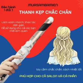 Máy Uốn Tóc Tự Động Cao Cấp Q8 Tạo Kiểu Nhanh, Giữ Nếp Lâu