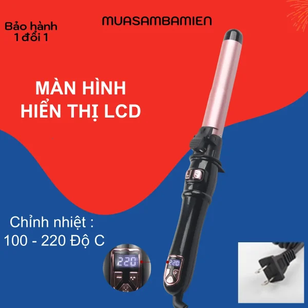 Máy Uốn Tóc Tự Động Cao Cấp Q8 Tạo Kiểu Nhanh, Giữ Nếp Lâu - Ảnh 5