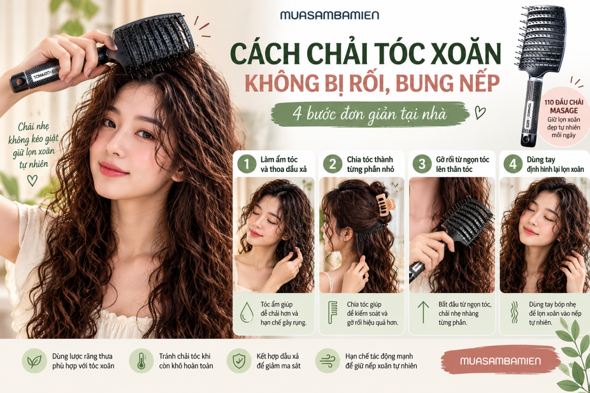 Cam nang chai toc xoan cung TOMAKO B275