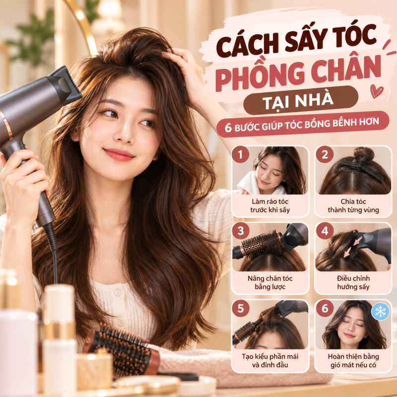 Huong dan say toc phong tai nha